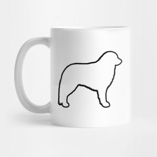 Kuvasz Dog Breed Silhouette Mug